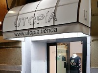 “Utopia” fashion shop in Madrid