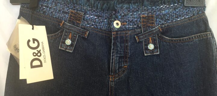 JEANS DOLCE & GABBANA TAGLIA 40 CODICE 2 – M